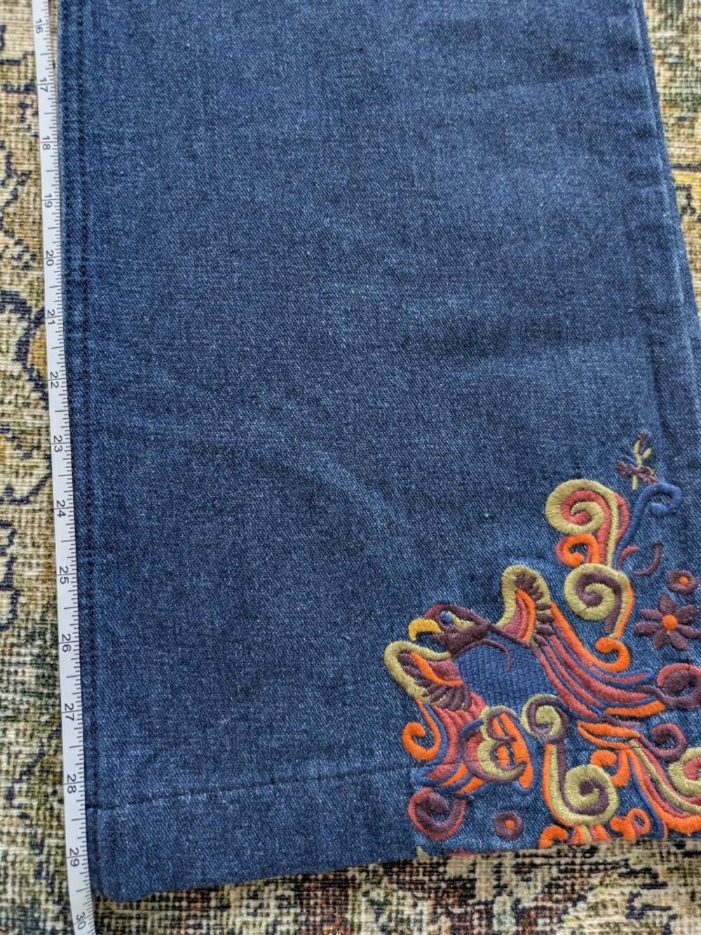 Spell & The Gypsy Collective Wanderlust Love Child Embroidered Flare Jeans - Picture 7 of 7